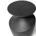 Palecek Furniture Palecek Chelsea Outdoor Side Table Short, Charcoal