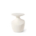 Palecek Furniture Palecek Chelsea Outdoor Side Table, Short, White