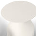 Palecek Furniture Palecek Chelsea Outdoor Side Table, Short, White