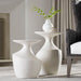 Palecek Furniture Palecek Chelsea Outdoor Side Table, Short, White