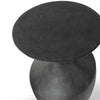 Palecek Furniture Palecek Chelsea Outdoor Side Table Tall, Charcoal