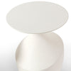 Palecek Furniture Palecek Chelsea Outdoor Side Table, Tall, White