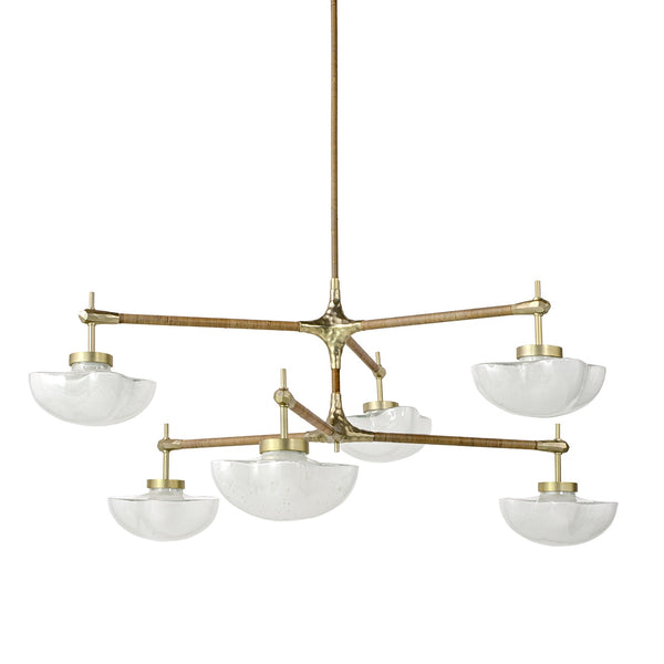 Palecek Lighting Default Title / Motor Freight - Rate TBQ Palecek Cicero Chandelier