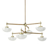 Palecek Lighting Default Title / Motor Freight - Rate TBQ Palecek Cicero Chandelier