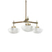 Palecek Lighting Palecek Cicero Chandelier, Small