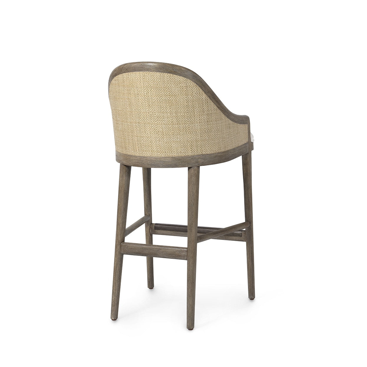 Palecek Furniture I/O OYSTER CHENILLE 4K / Motor Freight - Rate TBQ Palecek Clement 30" Barstool