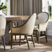Palecek Furniture I/O OYSTER CHENILLE 4K / Motor Freight - Rate TBQ Palecek Clement Dining Chair