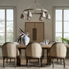 Palecek Furniture I/O OYSTER CHENILLE 4K / Motor Freight - Rate TBQ Palecek Clement Dining Chair