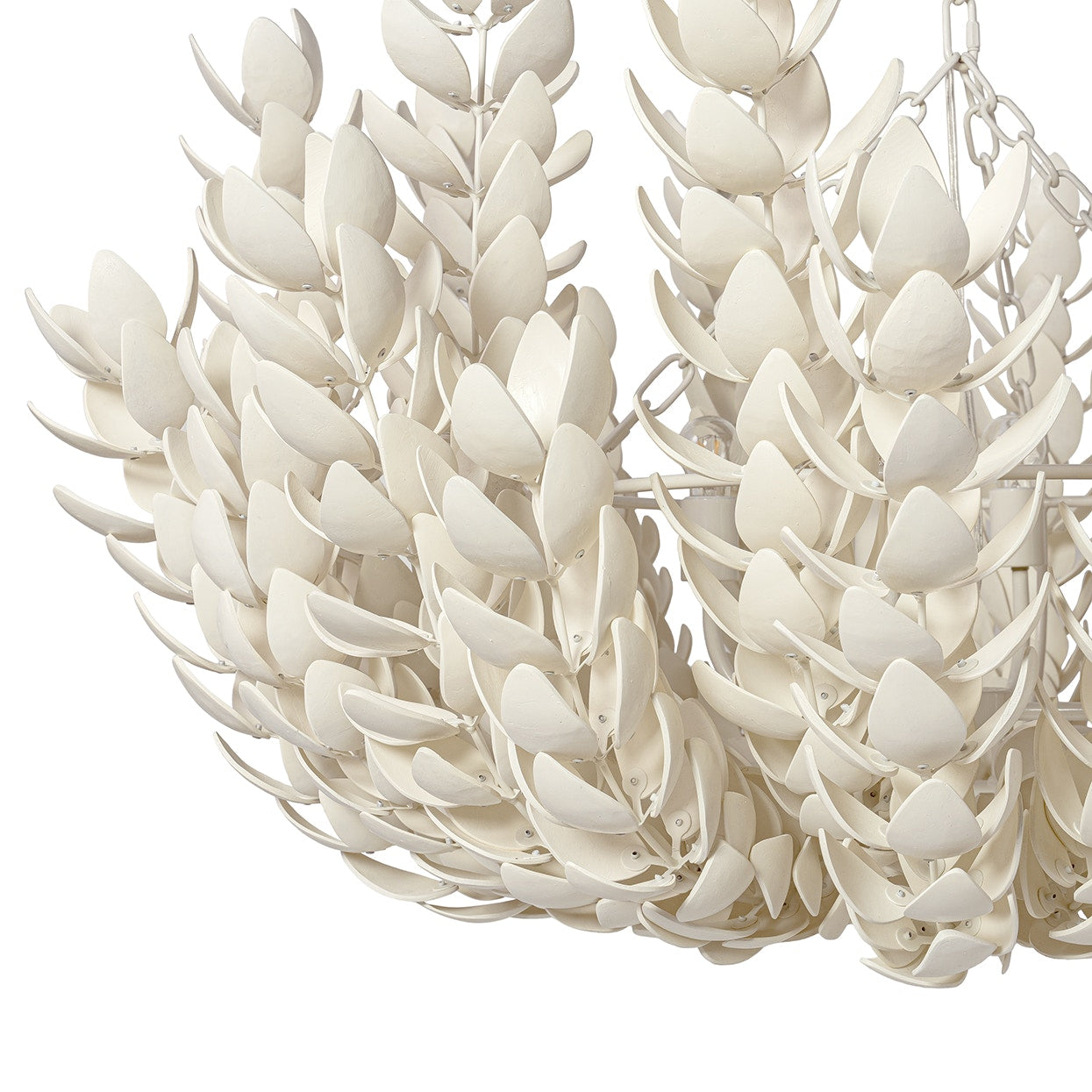 Palecek Lighting Default Title / Motor Freight - Rate TBQ Palecek Coco Magnolia Oversized Chandelier