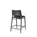 Palecek Furniture Default Title / Motor Freight - Rate TBQ Palecek Cody Outdoor 24" Counter Stool, Midnight