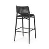 Palecek Furniture Default Title / Motor Freight - Rate TBQ Palecek Cody Outdoor 30" Barstool, Midnight