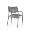 Palecek Furniture Default Title / Motor Freight - Rate TBQ Palecek Cody Outdoor Stackable Arm Chair, Pebble