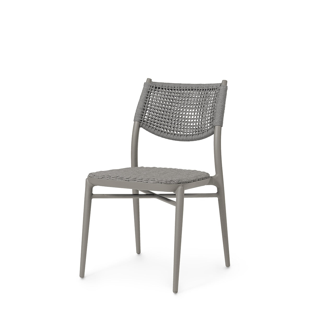 Palecek Furniture Default Title / Motor Freight - Rate TBQ Palecek Cody Outdoor Stackable Side Chair, Pebble