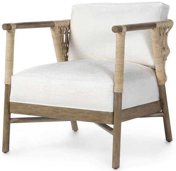 Palecek Furniture I/O OYSTER CHENILLE 4K / Motor Freight - Rate TBQ Palecek Colton Lounge Chair