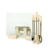 Palecek Furniture Palecek Cordell Travertine Fireplace Tools