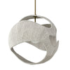 Palecek Lighting Default Title / Motor Freight - Rate TBQ Palecek Corsica Pendant Large, White