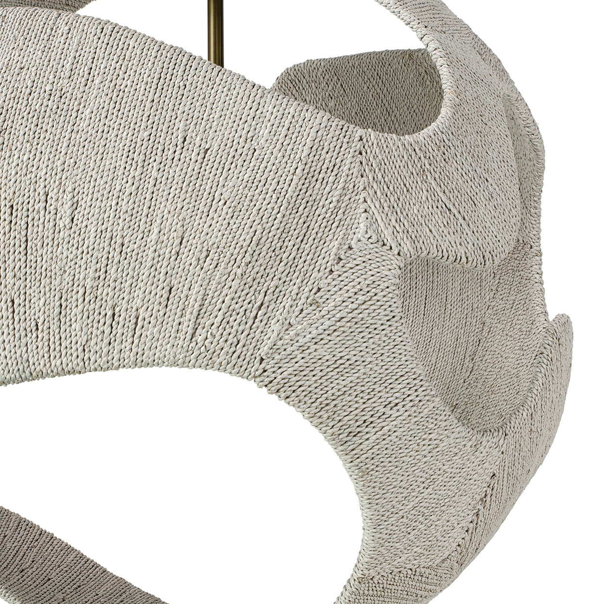 Palecek Lighting Default Title / Motor Freight - Rate TBQ Palecek Corsica Pendant Large, White