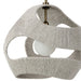 Palecek Lighting Default Title / Motor Freight - Rate TBQ Palecek Corsica Pendant Small, White