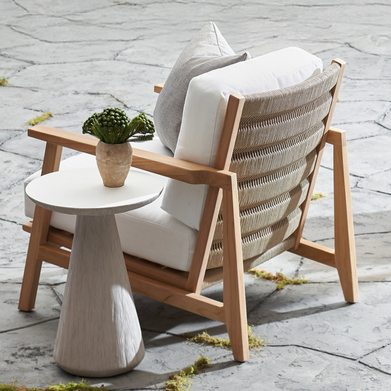 Palecek Furniture I/O ARCTIC 6K / Motor Freight - Rate TBQ Palecek Covington Outdoor Lounge Chair