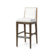 Palecek Furniture I/O OYSTER CHENILLE 4K / Motor Freight - Rate TBQ Palecek Culver 30" Barstool