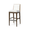 Palecek Furniture I/O OYSTER CHENILLE 4K / Motor Freight - Rate TBQ Palecek Culver 30" Barstool