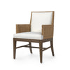 Palecek Furniture I/O OYSTER CHENILLE 4K / Motor Freight - Rate TBQ Palecek Culver Arm Chair