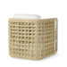 Palecek Furniture I/O BASKET WEAVE 4J / Motor Freight - Rate TBQ Palecek Damien Lounge Chair Natural