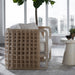 Palecek Furniture I/O BASKET WEAVE 4J / Motor Freight - Rate TBQ Palecek Damien Lounge Chair Natural