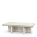 Palecek Furniture Default Title / Motor Freight - Rate TBQ Palecek Delano Outdoor Coffee Table, White