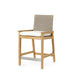 Palecek Furniture I/O BASKET WEAVE 4J / Motor Freight - Rate TBQ Palecek Delmar 24" Outdoor Counter Stool
