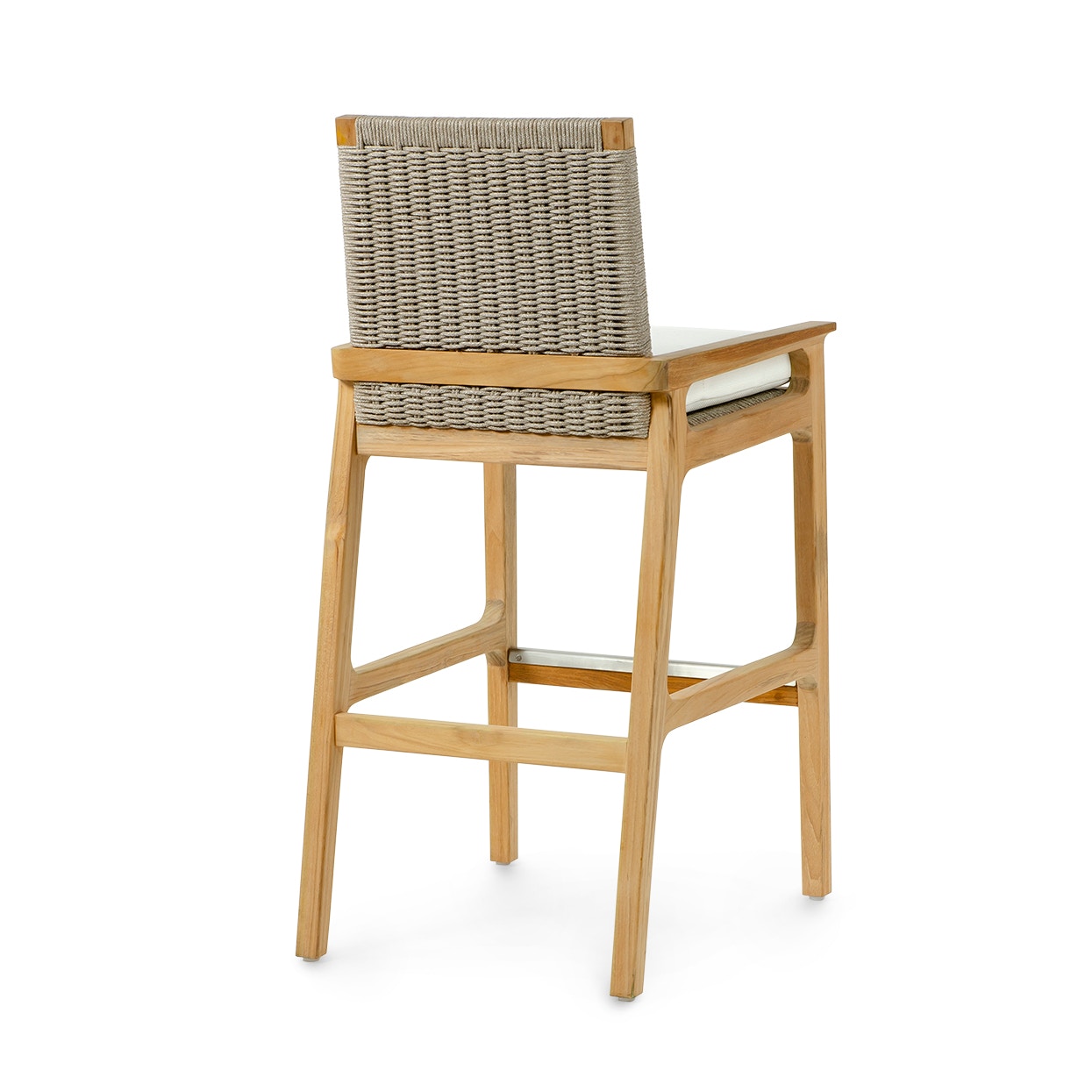 Palecek Furniture I/O BASKET WEAVE 4J / Motor Freight - Rate TBQ Palecek Delmar Outdoor 30" Barstool