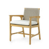 Palecek Furniture I/O BASKET WEAVE 4J / Motor Freight - Rate TBQ Palecek Delmar Outdoor Arm Chair