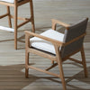 Palecek Furniture I/O BASKET WEAVE 4J / Motor Freight - Rate TBQ Palecek Delmar Outdoor Arm Chair