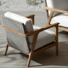 Palecek Furniture I/O BASKET WEAVE 4J / Motor Freight - Rate TBQ Palecek Delmar Outdoor Lounge Chair