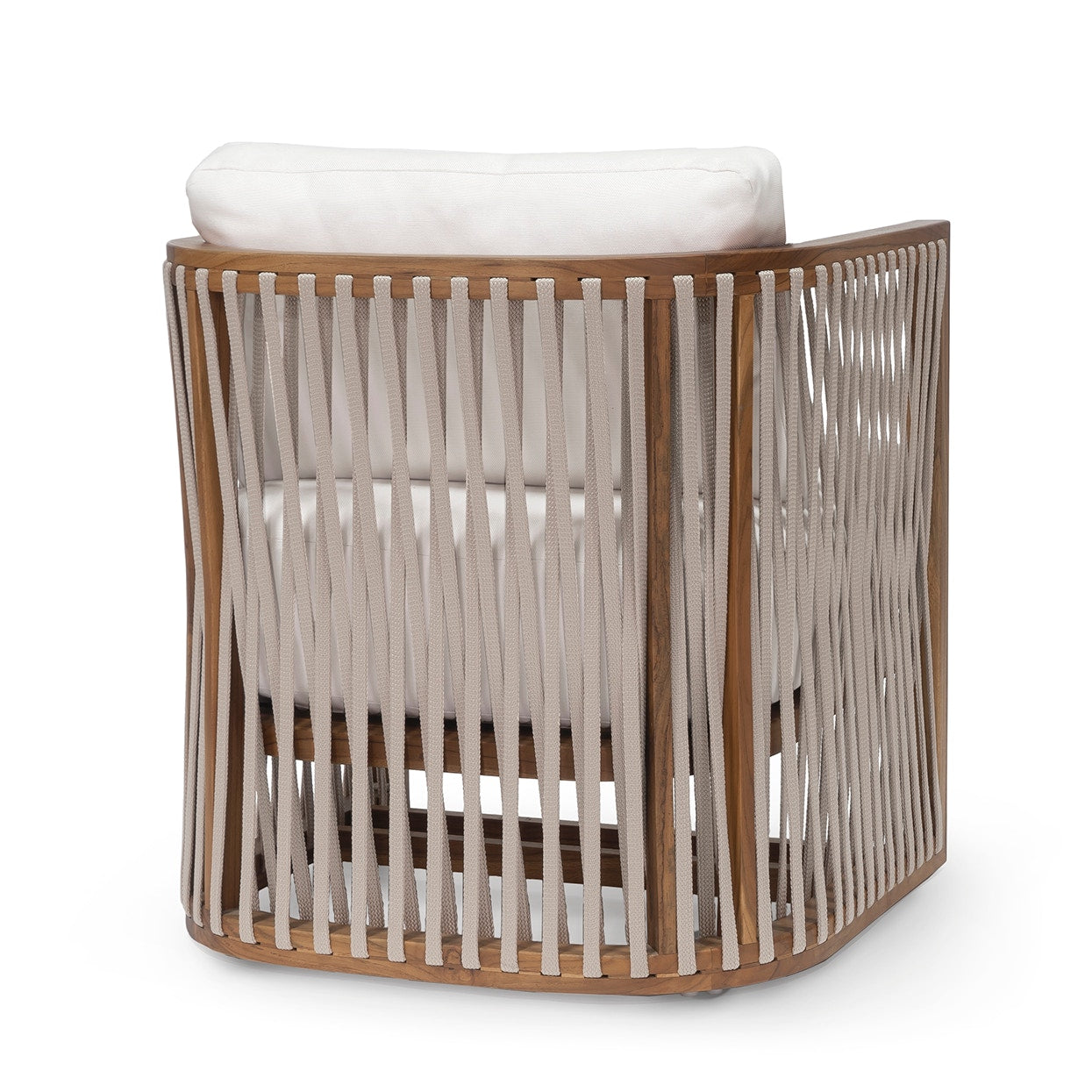 Palecek Furniture I/O SAILCLOTH SALT 64 / Motor Freight - Rate TBQ Palecek Dominico Outdoor Lounge Chair