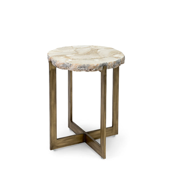 Palecek Furniture Palecek Durham Fossilized Clam Side Table