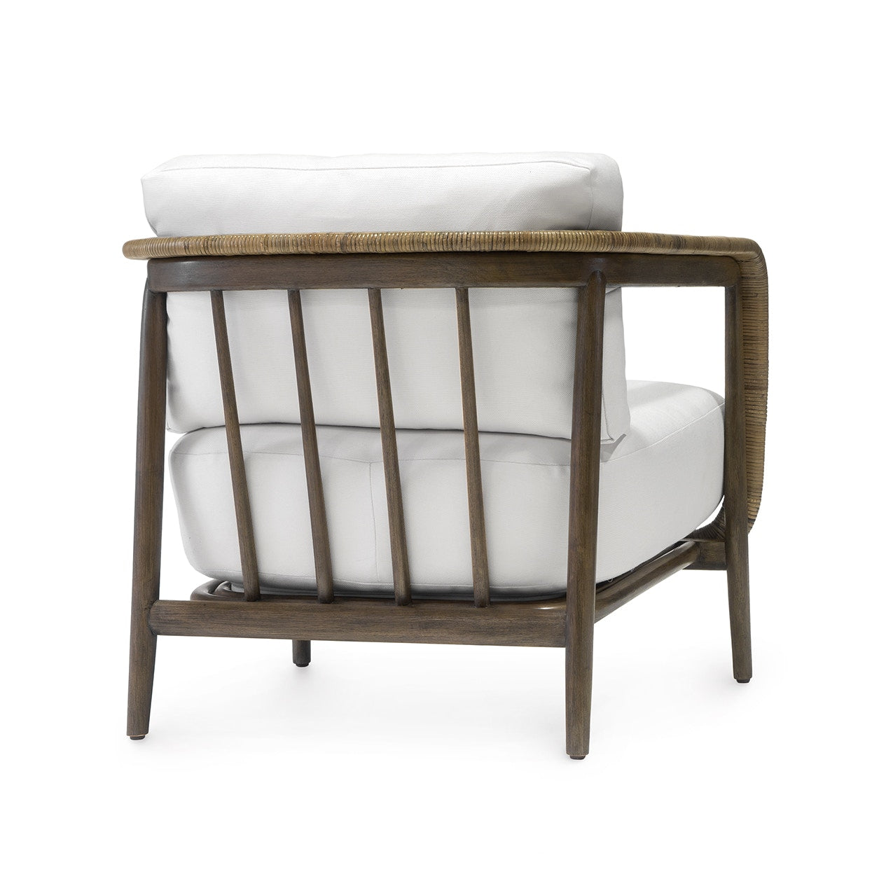 Palecek Furniture I/O SAILCLOTH SALT 64 / Motor Freight - Rate TBQ Palecek Duvall Lounge Chair