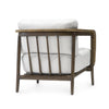 Palecek Furniture I/O SAILCLOTH SALT 64 / Motor Freight - Rate TBQ Palecek Duvall Lounge Chair