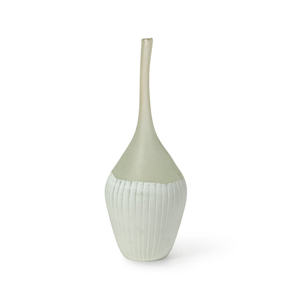 Palecek Home Decor Palecek Eden Vase Large, White