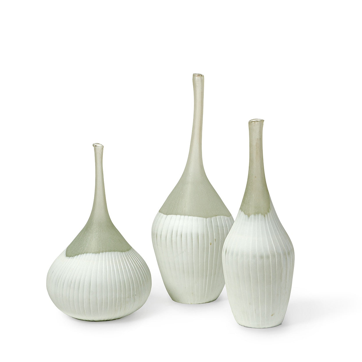 Palecek Home Decor Palecek Eden Vase Medium, White