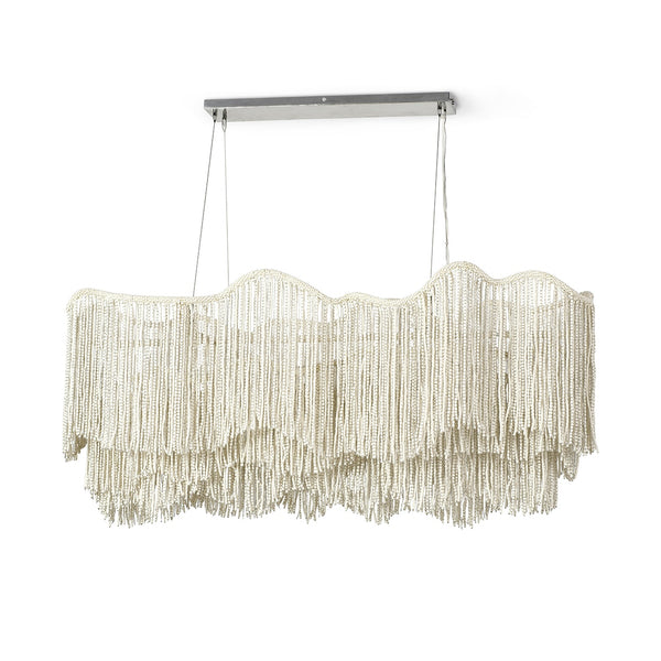 Palecek Lighting Default Title / Motor Freight - Rate TBQ Palecek Elena Chandelier Long