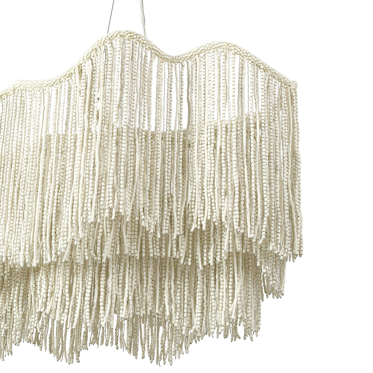 Palecek Lighting Default Title / Motor Freight - Rate TBQ Palecek Elena Chandelier Long