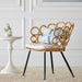 Palecek Furniture I/O SAILCLOTH SALT 64 / Motor Freight - Rate TBQ Palecek Ella Occasional Chair Natural