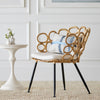 Palecek Furniture I/O SAILCLOTH SALT 64 / Motor Freight - Rate TBQ Palecek Ella Occasional Chair Natural