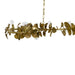 Palecek Lighting Default Title / Motor Freight - Rate TBQ Palecek Eucalyptus Leaf Brass Chandelier