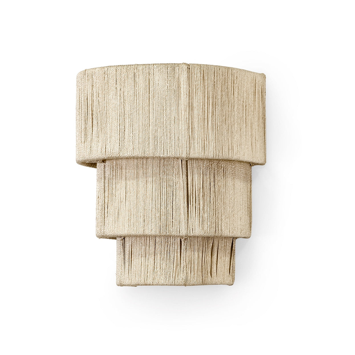 Palecek Lighting Palecek Everly 3 Tiered Sconce, Natural