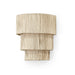 Palecek Lighting Palecek Everly 3 Tiered Sconce, Natural