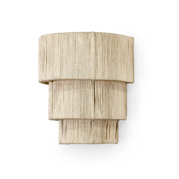 Palecek Lighting Palecek Everly 3 Tiered Sconce, Natural
