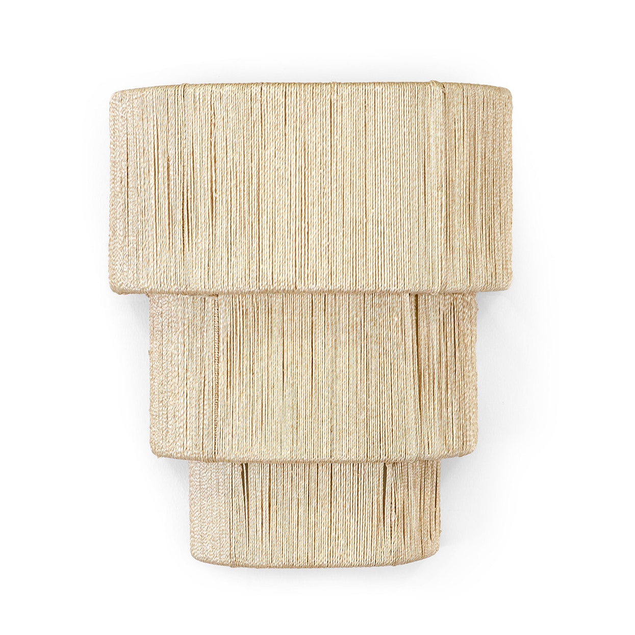 Palecek Lighting Palecek Everly 3 Tiered Sconce, Natural