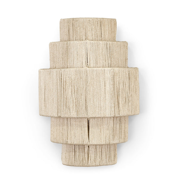 Palecek Lighting Palecek Everly 5 Tiered Sconce, Natural